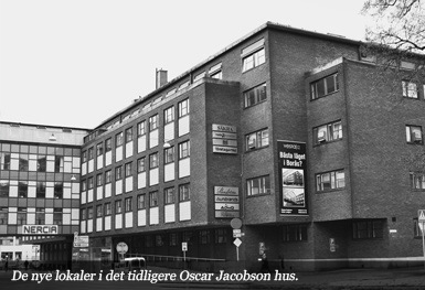 border= De nye lokaler i det tidligere Oscar Jacobson huset