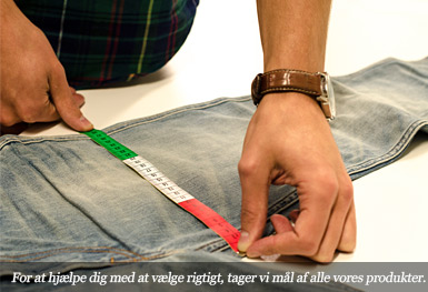 For at hjælpe dig at vælge rigtigt, prøver vi og tager mål af alle produkter For at hjælpe dig med at vælge rigtigt, tager vi mål af alle produkter