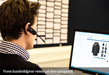 Vores kunderådgiver venter på dine spørgsmål Vores kunderådgiver venter på dine spørgsmål