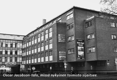 Uudet toimitilat Oscar Jacobson-talossa Boråsissa Uudet toimitilat Oscar Jacobson-talossa Boråsissa