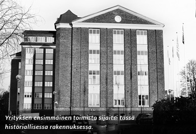 Wiskadal - Yrityksen ensimmäiset toimitilat Wiskadal - Yrityksen ensimmäiset toimitilat